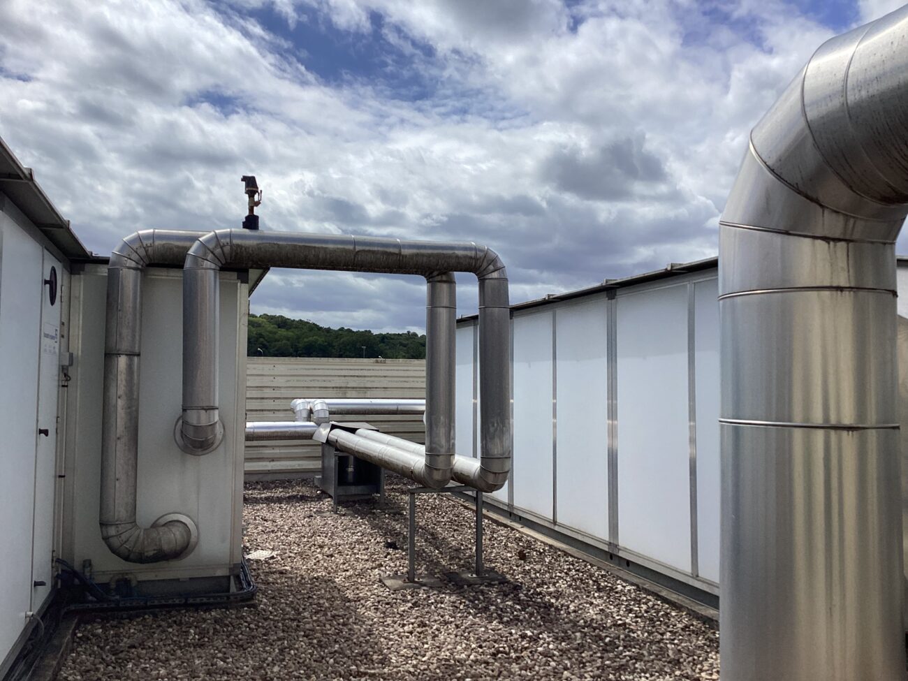 Rénovation d'une toiture d'un site industriel 