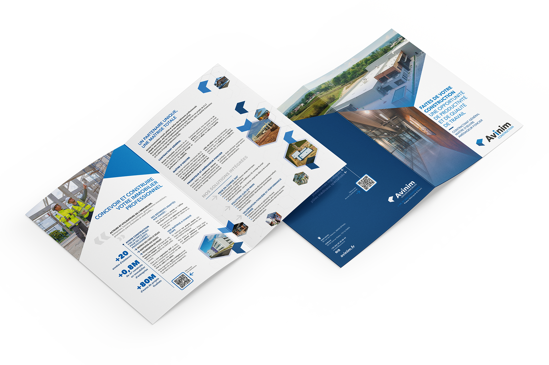 AVINIM Construction Mockup Plaquette