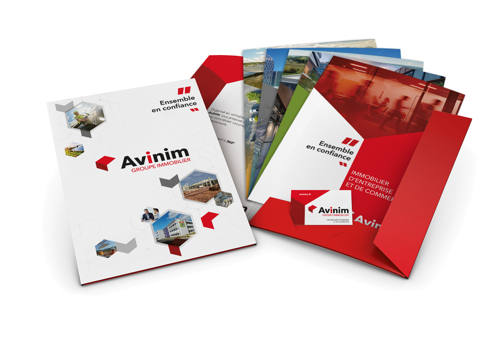 AVINIM Groupe Mockup Pochette KIT COMPLET Fond Transparent