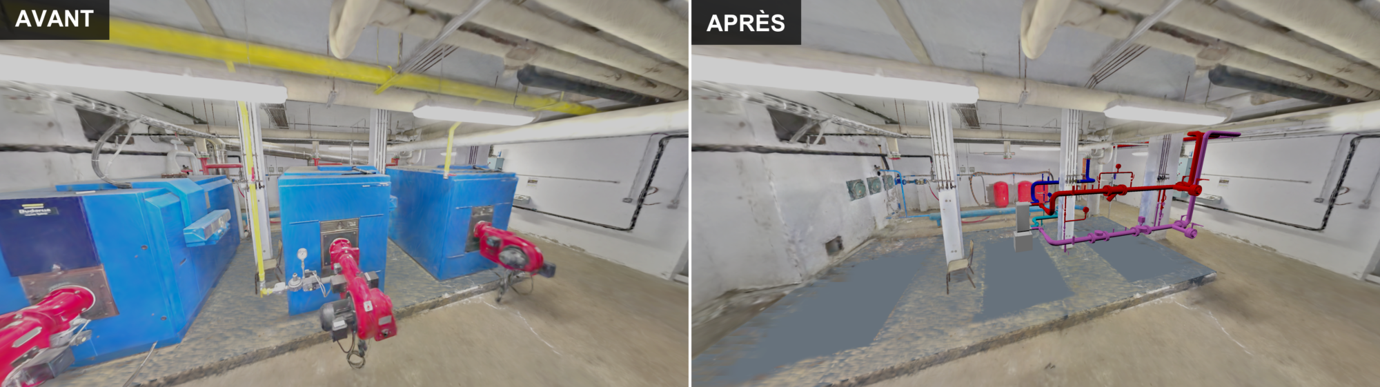 Avant Apres Gs Schmidt Gymnase Coubertin Exact